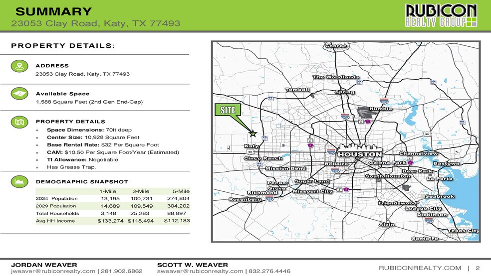 23053 Clay Rd, Katy, TX à louer - Autre - Image 2 de 11
