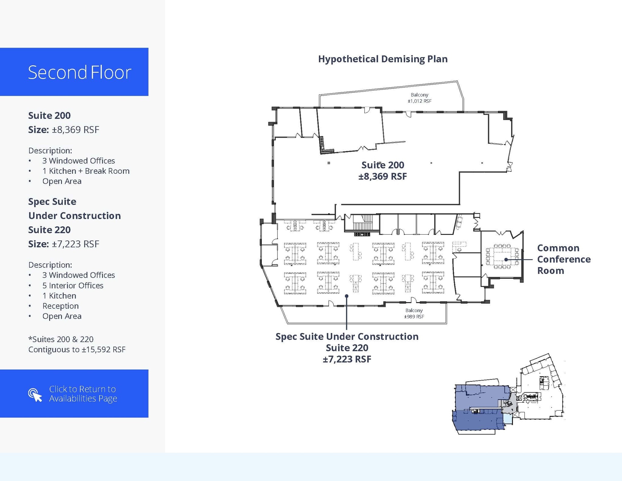 30301 Agoura Rd, Agoura Hills, CA à louer Plan d’étage- Image 1 de 1