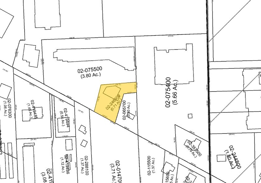 8452-8454 E Washington St, Chagrin Falls, OH à louer - Plan cadastral - Image 3 de 6