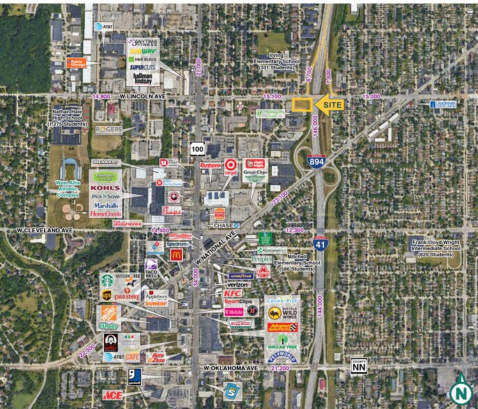 10201 W Lincoln Ave, West Allis, WI à vendre - Photo du bâtiment - Image 3 de 5