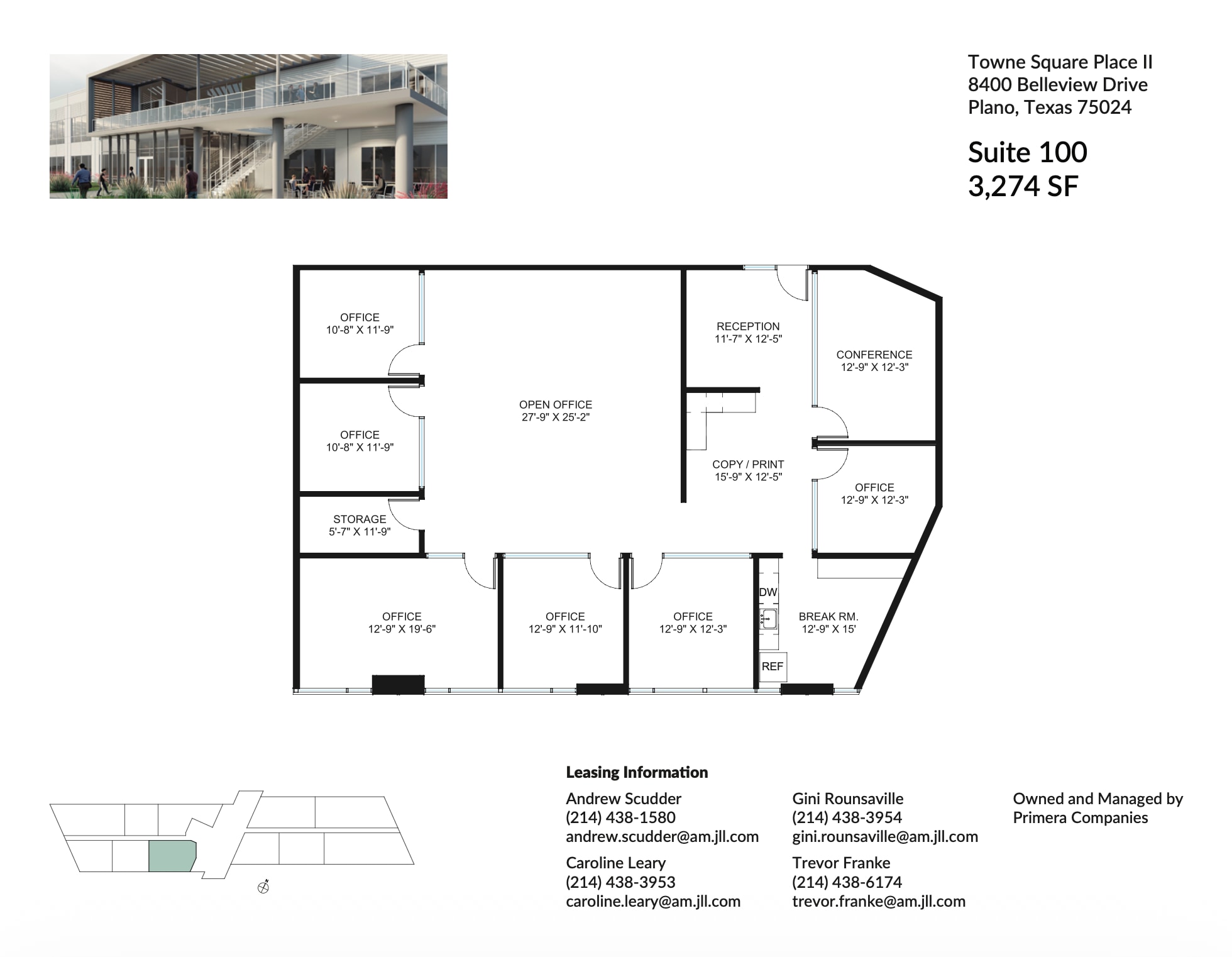 8560 Belleview Dr, Plano, TX for lease Floor Plan- Image 1 of 1