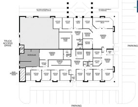200 E Howard Ave, Des Plaines, IL for lease Floor Plan- Image 2 of 2