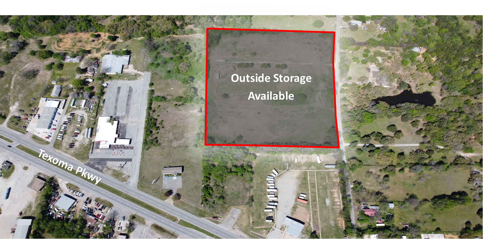 2218 Knight Rd, Denison, TX for lease Aerial- Image 1 of 4