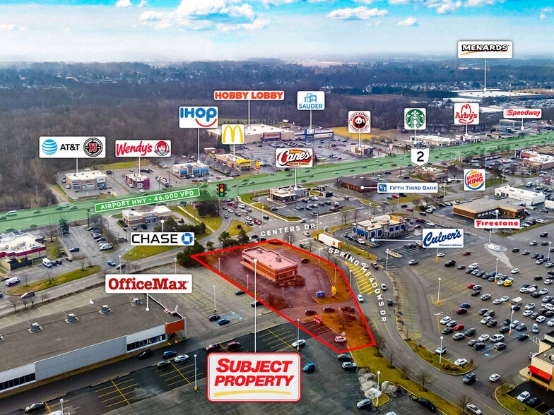 6540 Centers Dr, Holland, OH for sale - Aerial - Image 3 of 7