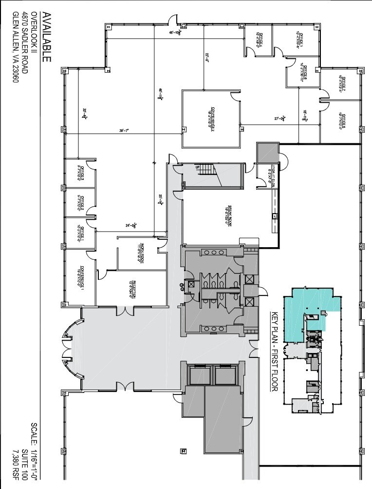 4880 Sadler Rd, Glen Allen, VA for lease Floor Plan- Image 1 of 1