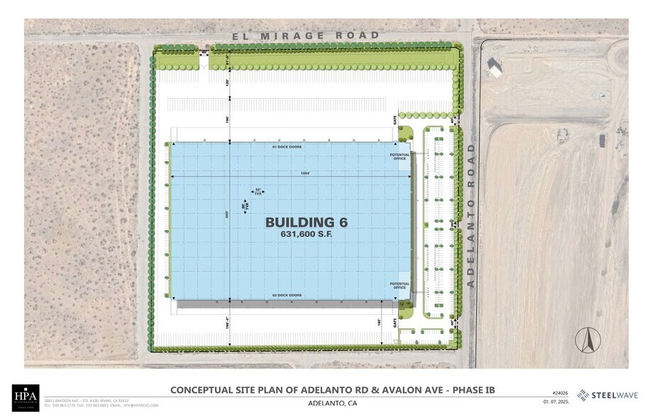 Adelanto Rd & Avalon Rd, Adelanto, CA à louer - Plan de site - Image 1 de 1