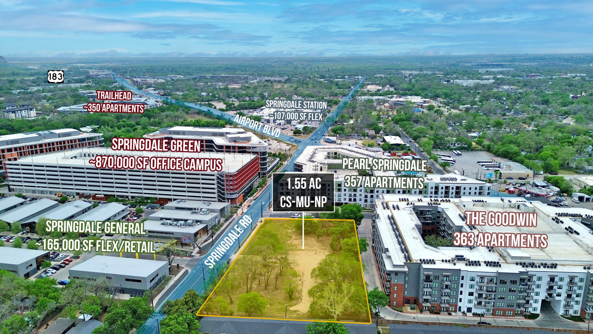 1020 Springdale Rd, Austin, TX for sale Primary Photo- Image 1 of 7