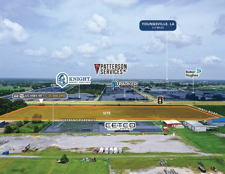 US Highway 90, Broussard, LA à vendre - Photo du bâtiment - Image 3 de 4