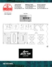 2420 17th St, Denver, CO à louer Plan d’étage- Image 2 de 3