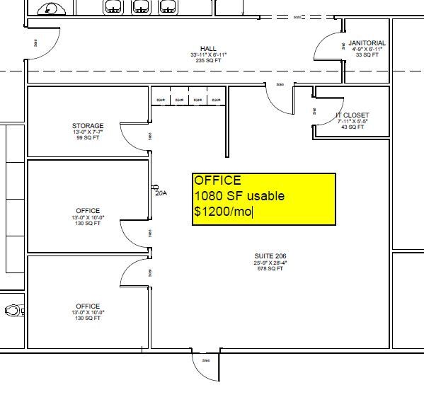 1201 Kessler Ave, Schulenburg, TX for lease Floor Plan- Image 1 of 1