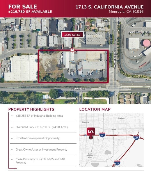 1713 S California Ave, Monrovia, CA for sale - Building Photo - Image 2 of 2
