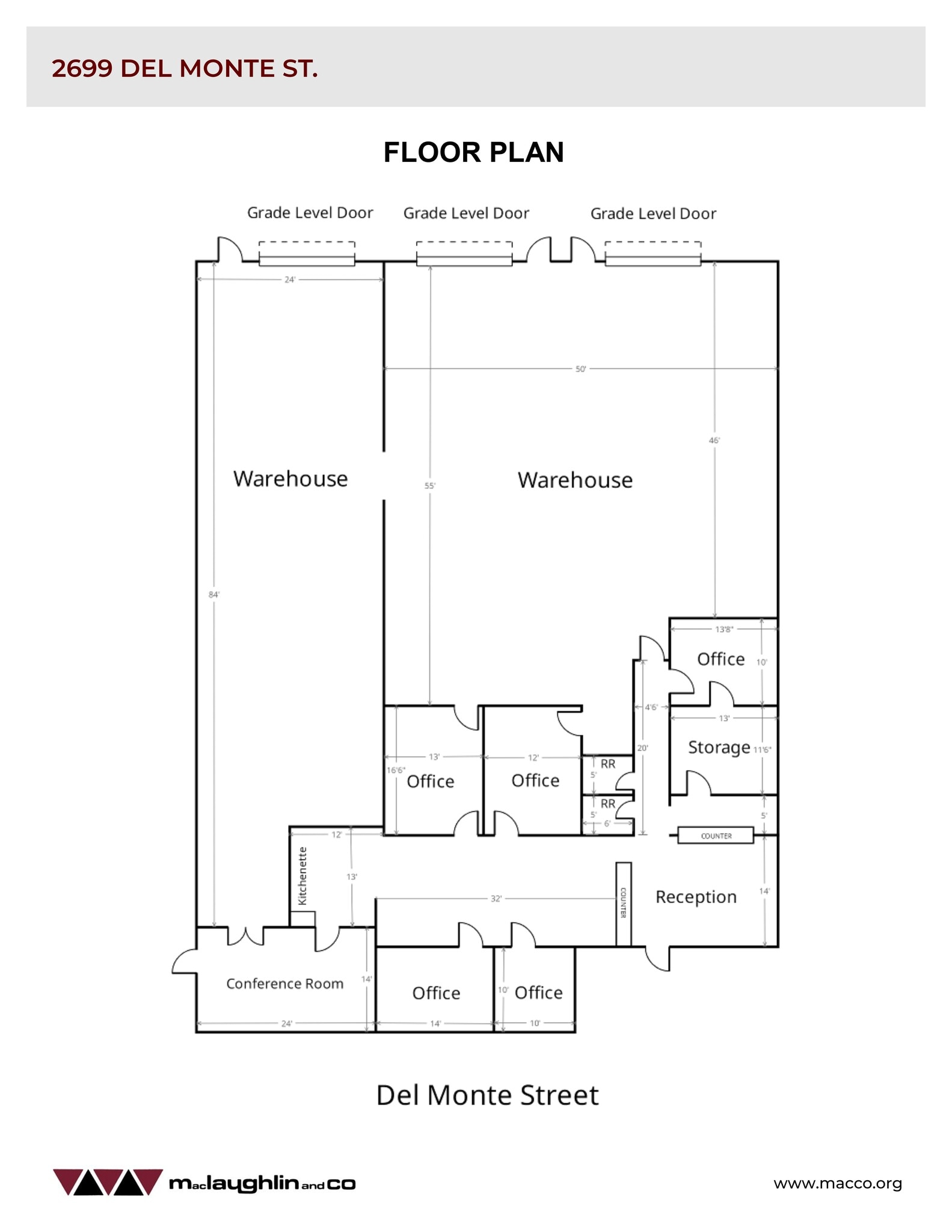 2661-2699 Del Monte St, West Sacramento, CA à louer Plan de site- Image 1 de 1