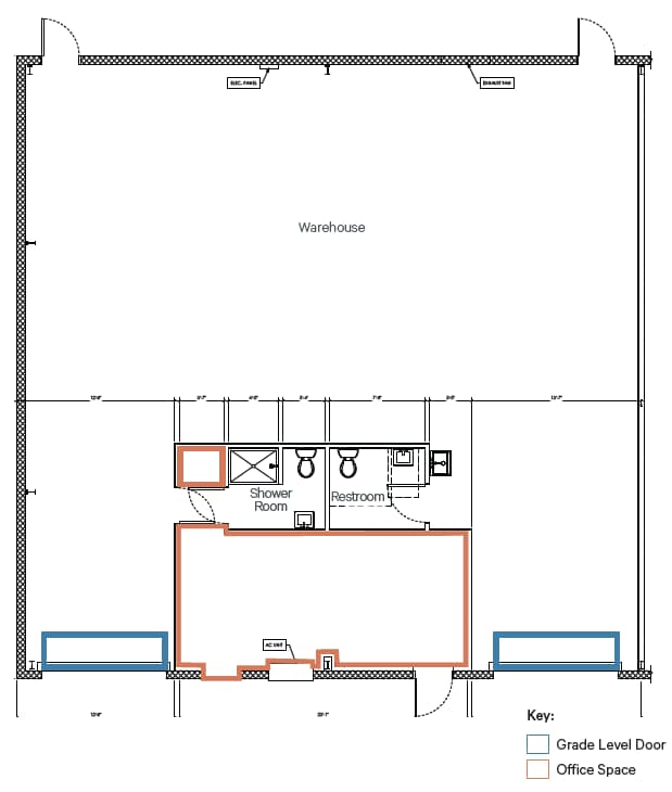 5105 Philips Hwy, Jacksonville, FL à louer Plan d’étage- Image 1 de 1