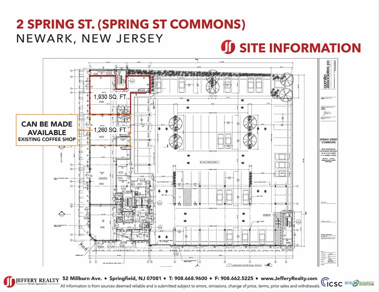 2 Spring St, Newark, NJ à louer - Photo du bâtiment - Image 3 de 4