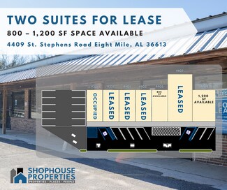 Plus de détails pour 4409 Saint Stephens Rd, Eight Mile, AL - Commerce de détail à louer