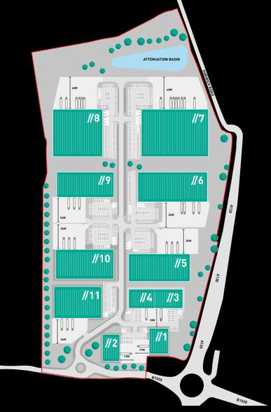 Clacton Rd, Manningtree à louer - Plan de site - Image 2 de 2