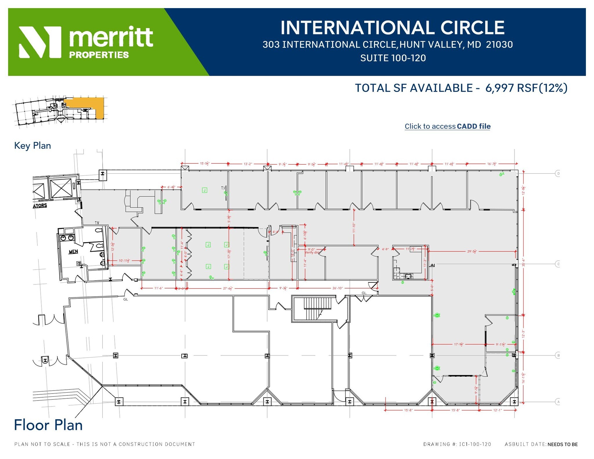 303 International Cir, Hunt Valley, MD for lease Floor Plan- Image 1 of 1