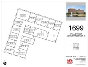 1699 Wall St, Mount Prospect, IL for lease Site Plan- Image 1 of 1
