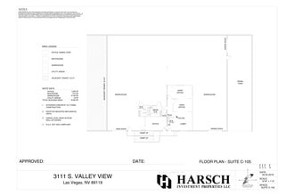 3111 S Valley View Blvd, Las Vegas, NV for lease Site Plan- Image 1 of 1