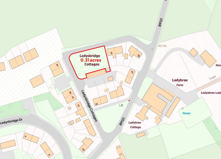 Ladysbridge Dr, Banff for sale - Site Plan - Image 2 of 2