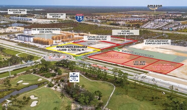 5000 Eastwood Loop, Fort Myers, FL - Aérien Vue de la carte