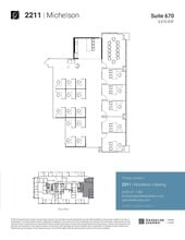 18201 Von Karman Ave, Irvine, CA for lease Floor Plan- Image 1 of 6