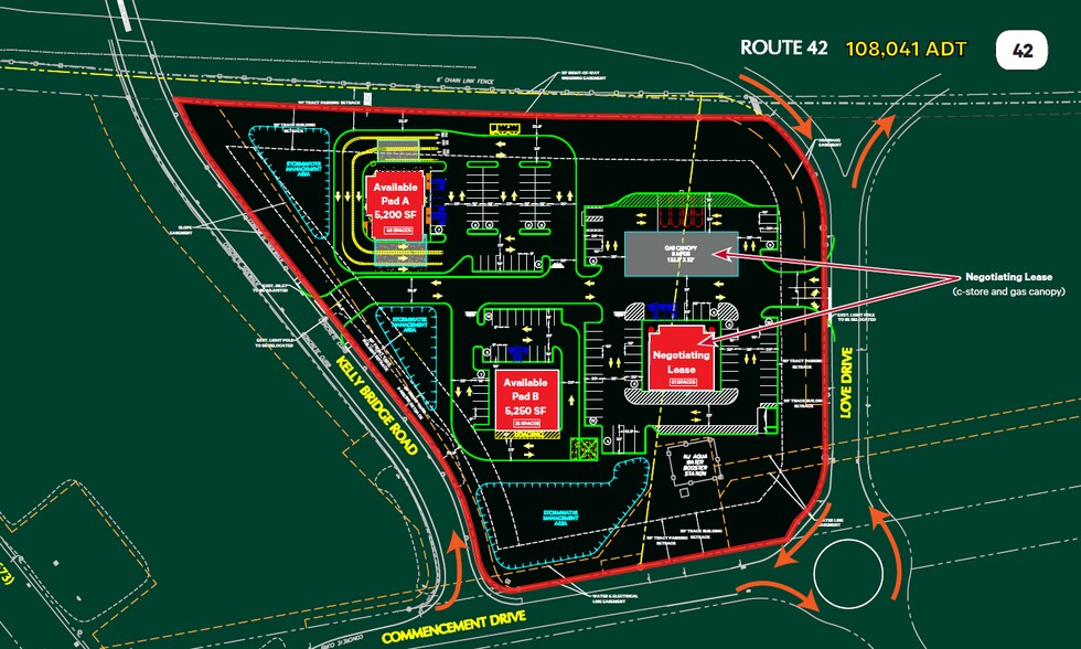 Route 42 & College Dr, Blackwood, NJ à louer - Photo du bâtiment - Image 2 de 2