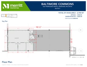 7455 New Ridge Rd, Hanover, MD for lease Floor Plan- Image 1 of 1