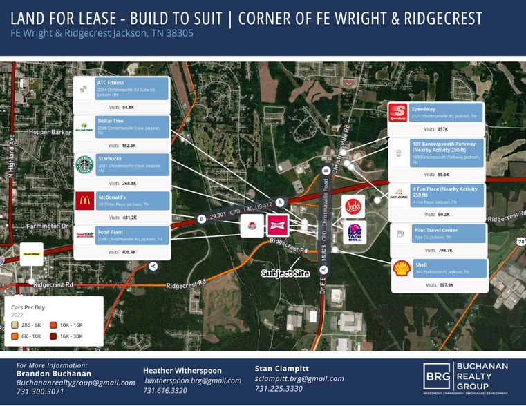 Corner Of Ridgecrest and FE Wright Drive, Jackson, TN for lease - Building Photo - Image 3 of 3