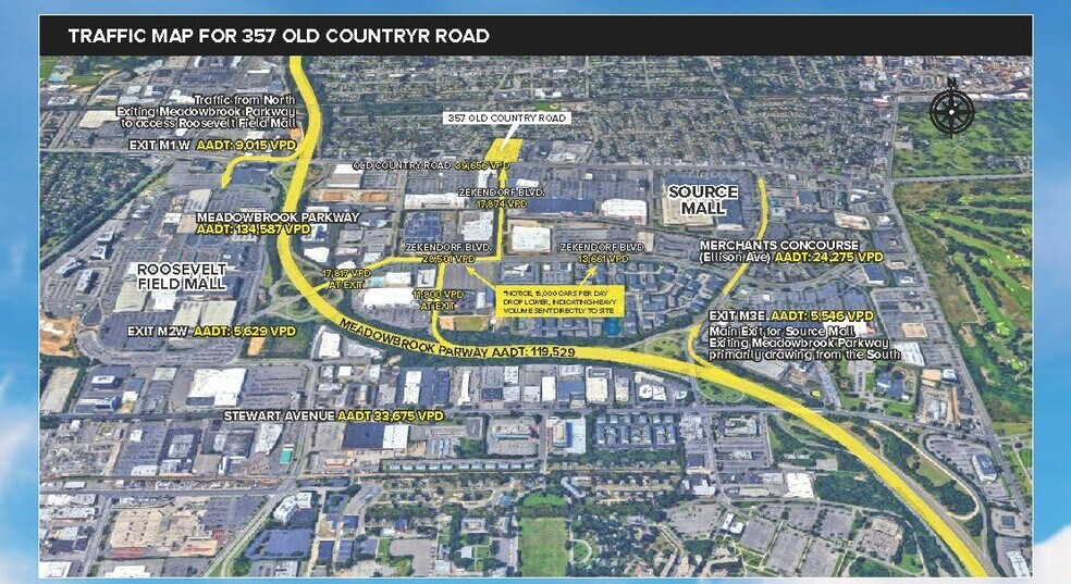 357 Old Country Rd, Carle Place, NY à louer - Photo du bâtiment - Image 2 de 3