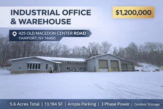 More details for 425 Old Macedon Center Rd, Fairport, NY - Industrial for Sale