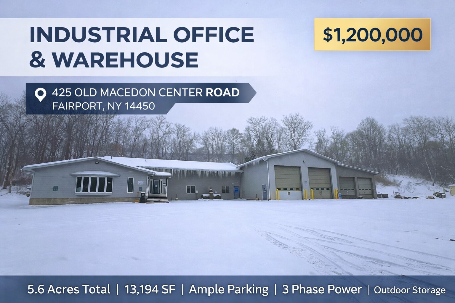 425 Old Macedon Center Rd, Fairport, NY à vendre Photo principale- Image 1 de 12
