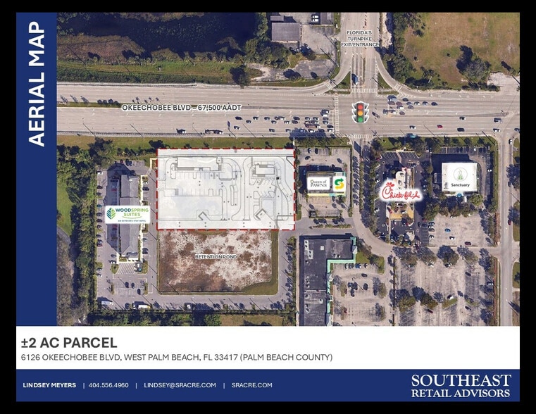 6350 Okeechobee Blvd, West Palm Beach, FL à louer - Photo du bâtiment - Image 3 de 3