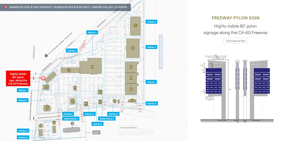 5520 30th St, Riverside, CA à louer - Plan de site - Image 2 de 2