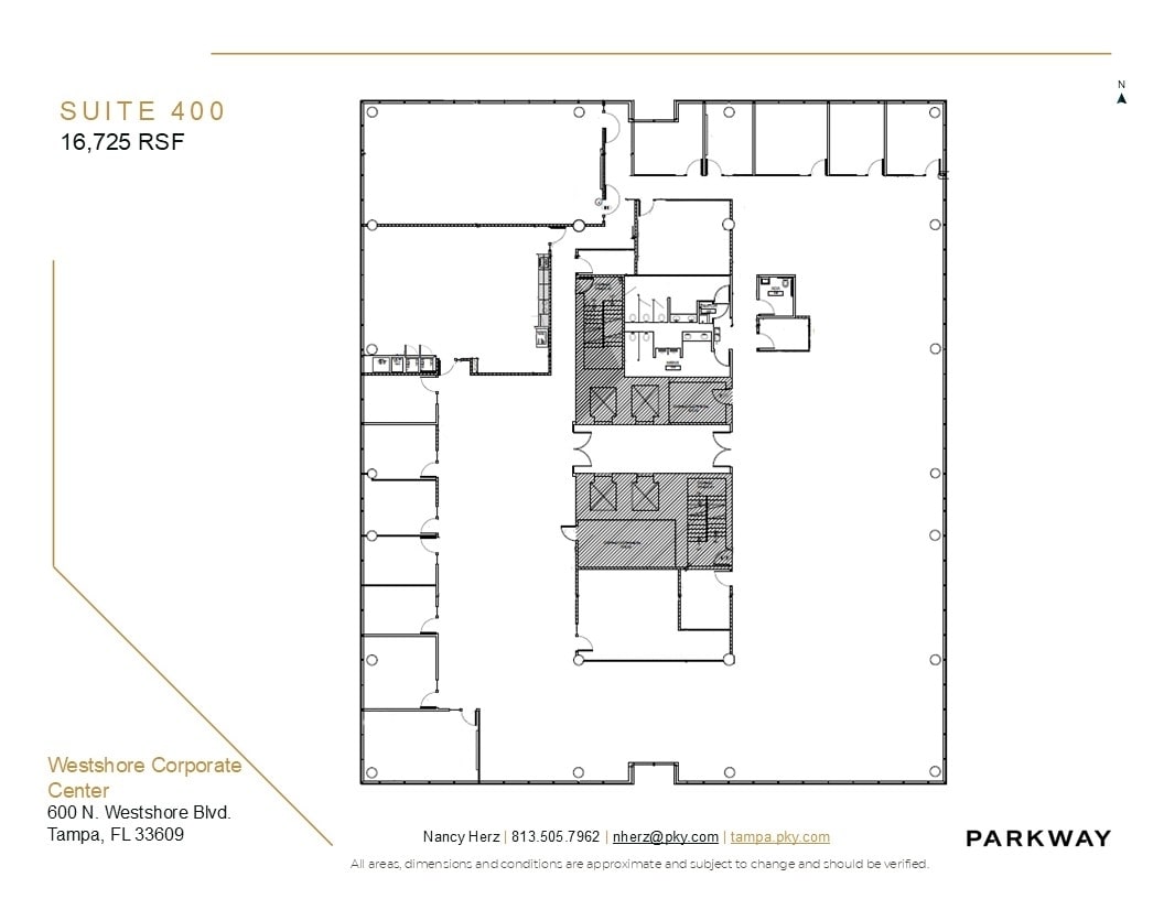 600 N Westshore Blvd, Tampa, FL for lease Floor Plan- Image 1 of 5