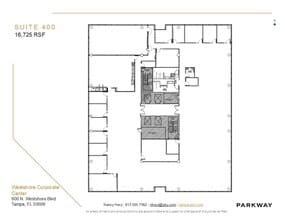 600 N Westshore Blvd, Tampa, FL for lease Floor Plan- Image 1 of 5