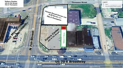 101 7th Street, West Memphis, AR - AERIAL  map view