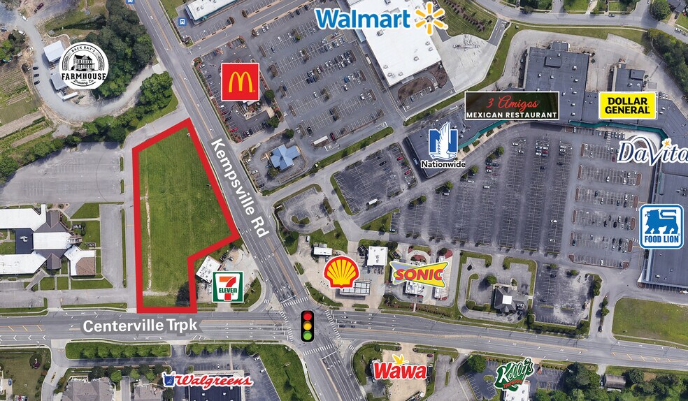 1861 Kempsville Rd, Virginia Beach, VA for sale - Building Photo - Image 1 of 1