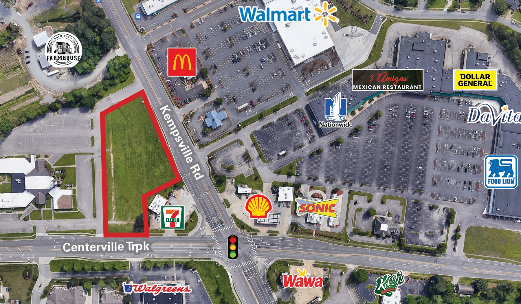 1861 Kempsville Rd, Virginia Beach, VA à vendre Photo du bâtiment- Image 1 de 2