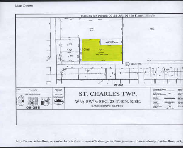 2000 W Main St, St Charles, IL à vendre - Plan cadastral - Image 3 de 8