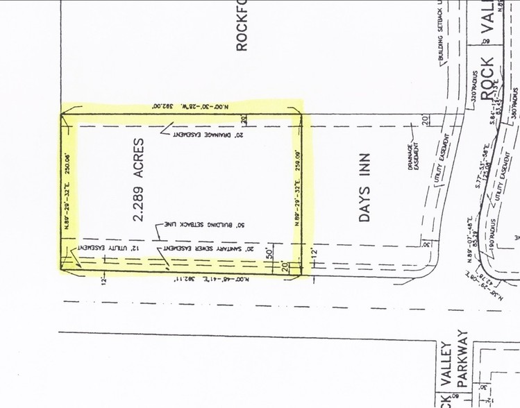 4359 Bell School Rd, Loves Park, IL à vendre - Plan cadastral - Image 2 de 2