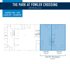 605 Molly Ln, Woodstock, GA à louer Plan de site- Image 1 de 1
