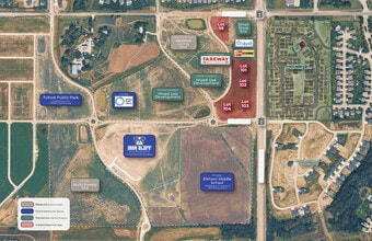 SWC 204th & F St, Elkhorn, NE - Aerial map view - Image1
