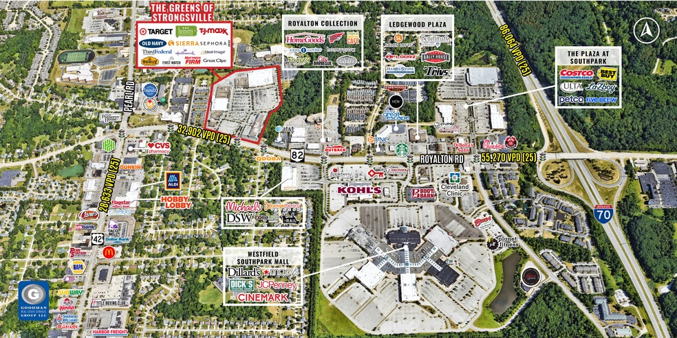 Royalton Rd, Strongsville, OH for lease - Aerial - Image 1 of 10