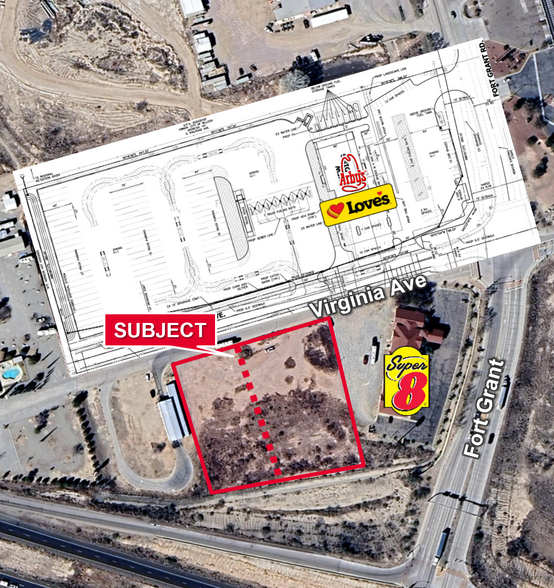 I-10 & Fort Grant Rd, Willcox, AZ for sale - Building Photo - Image 2 of 3