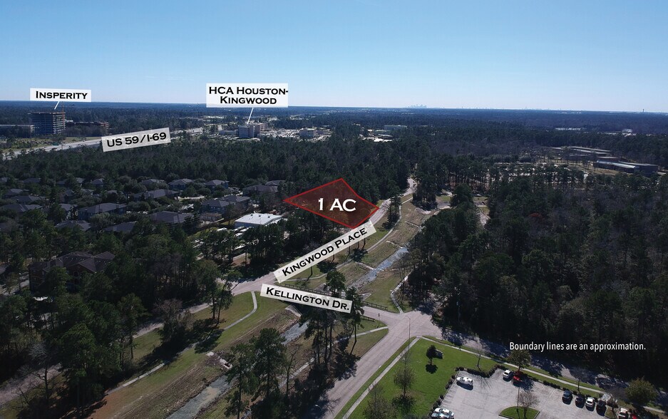 23650 Kingwood Place Dr, Kingwood, TX for sale - Aerial - Image 1 of 3