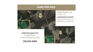 Plus de détails pour 51 Sand Hill Dr, Bladenboro, NC - Terrain à vendre