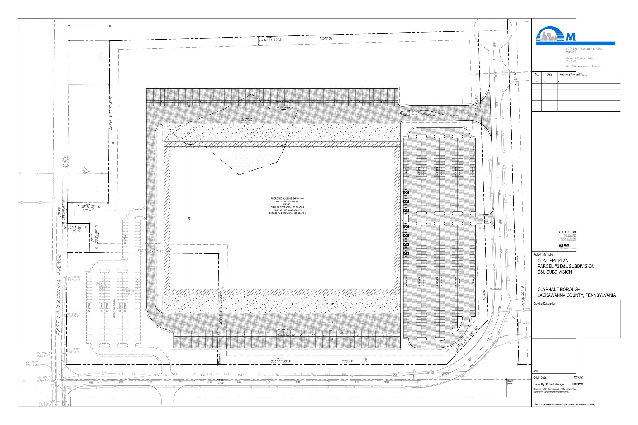 1220 E Lackawanna Ave, Olyphant, PA for lease Site Plan- Image 1 of 3