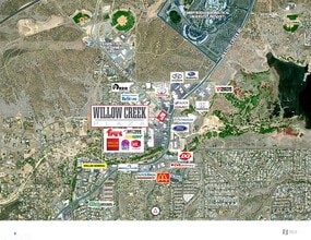 1011 Commerce Dr, Prescott, AZ - AERIAL  map view