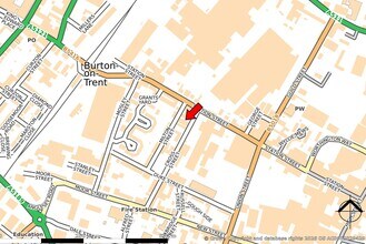 Cross St, Burton On Trent à louer Carte- Image 2 de 2